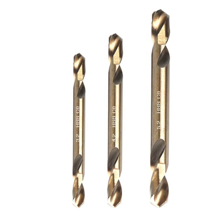 M35 cobalt containing high speed steel Twists metal drill double end drill bits