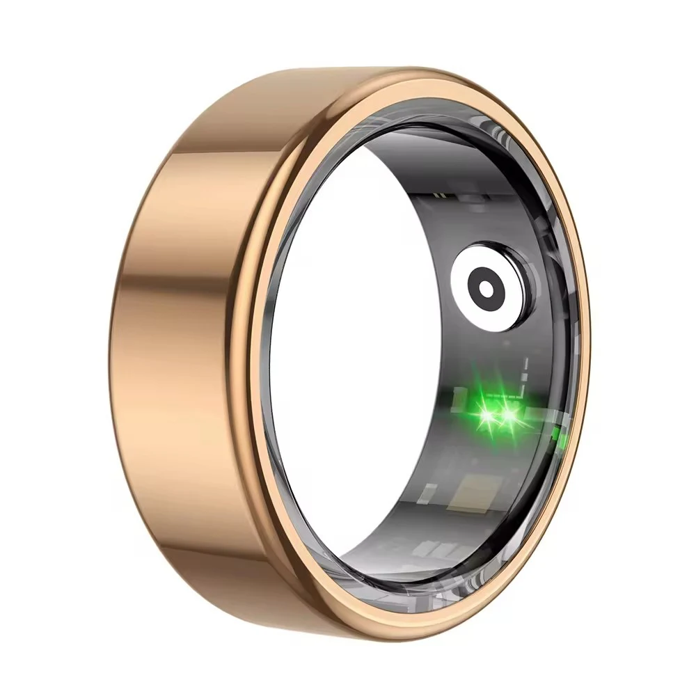 New trend Fashion Health ring finger fitness tracker Heart rate App 5ATM waterproof R02 Smart Ring