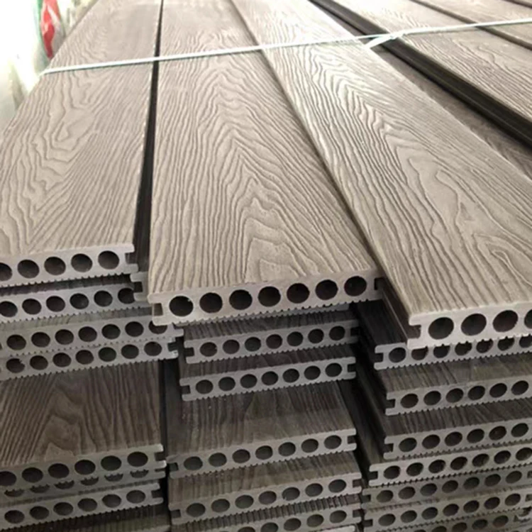 Second Generation Co-extruded Outdoor Anti-corrosion Plastic Wood Flooring Balcony Garden Outdoor Wood Plastic Board