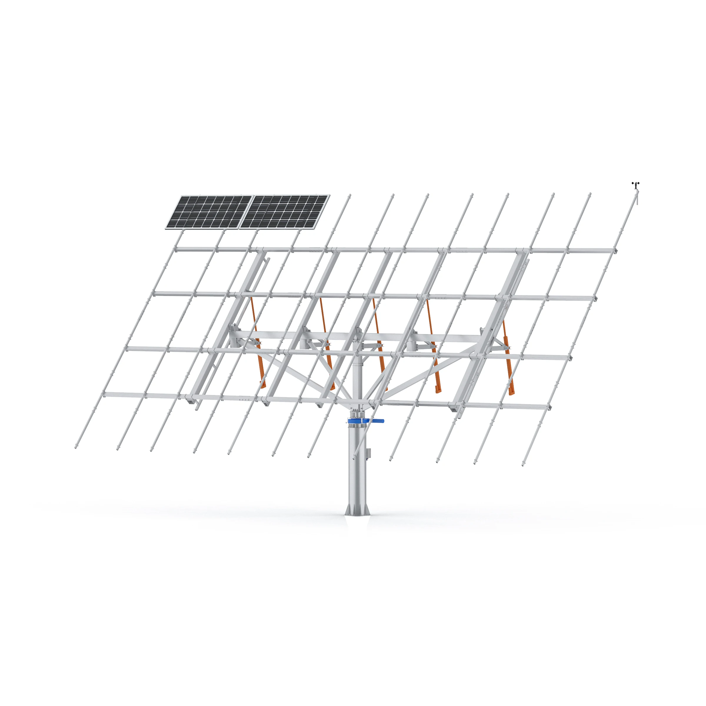 20kw HYS-35PV-78-M-4LSD Support Customization Solar Tracker Kit 2 Axis Solar Pv Tracker