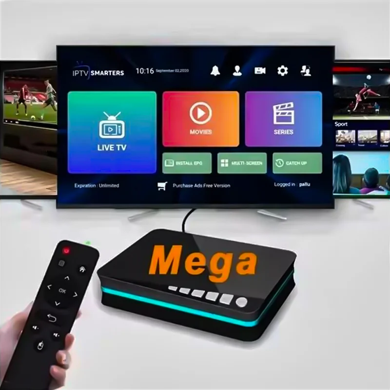 Megaott лучший HD IPTV приставка 4k Android Full нидерландский немецкий итальянский польский Колумбия Канада Бельгия арабский Ip-Телевизор 12 м