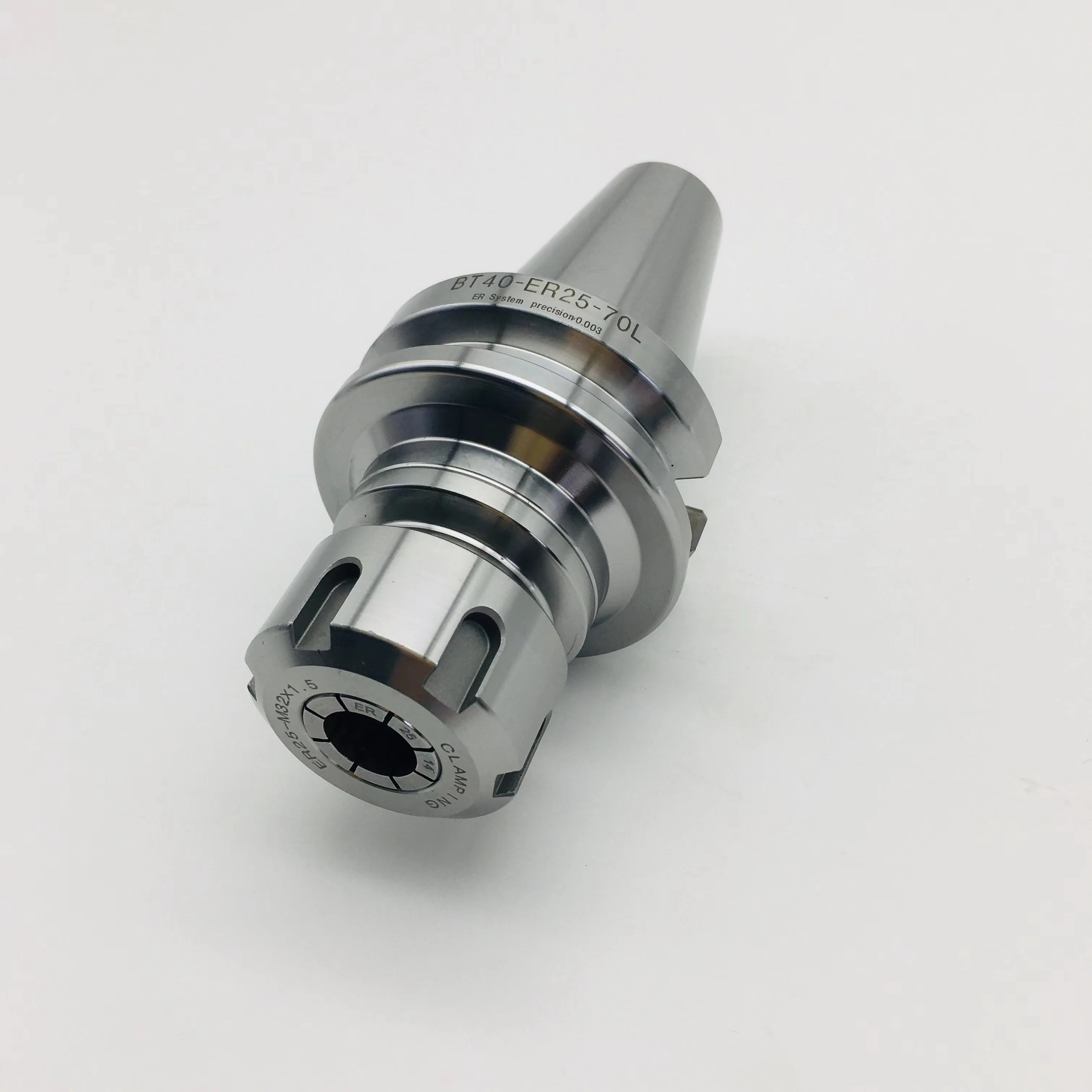 China manufacturer  BT40 ER25-70L  Milling Collet Chuck Tool Holder for CNC Machine Center