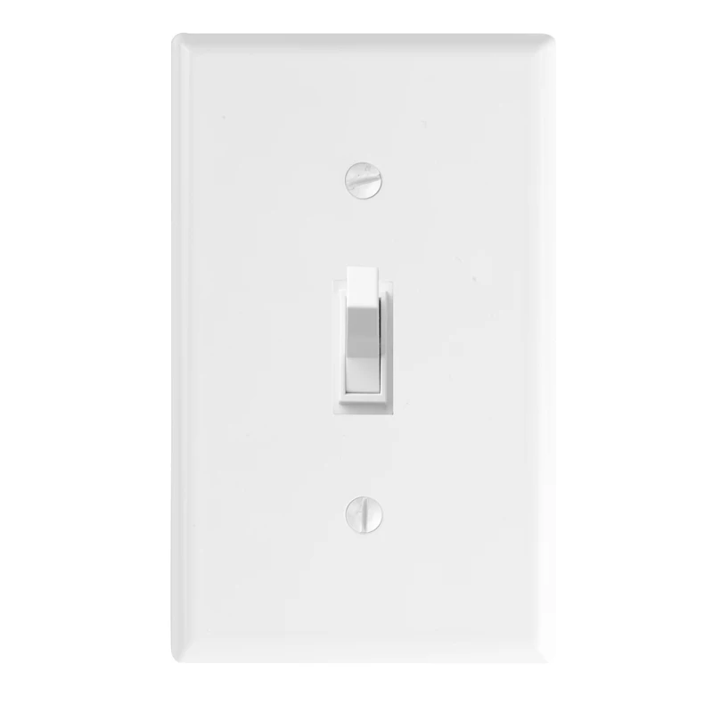 Hooanke US Standard 120V 15A Single Pole or 3 Way Momentary Toggle Switch