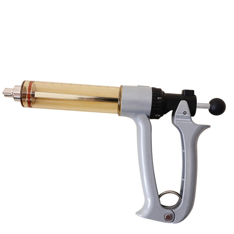 50ml Continuous Veterinary Automatic Vaccine Syringe for animals Farming