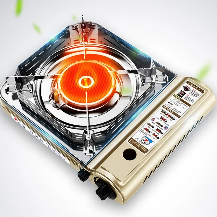 
Stainless bbq grill Gas Stove outdoor windproof infrared gas stove Camping Portable barbecue stove butane CAMP COOKER 