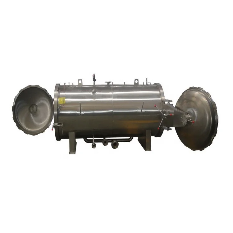 Commercial Steam Canned Food Retort Machine High efficiency Steam Sterilization Autoclaves Steam Retort Sterilization