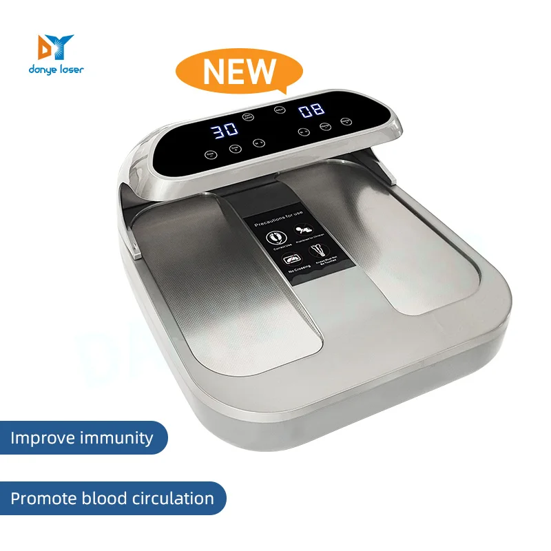 terahertz foot massager terahertz physical therapy device pemf magnetic therapy device with led light therapy