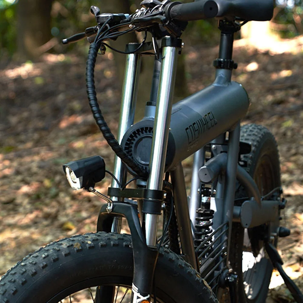 Coswheel T20 Eu Warehouse Electric Hybrid Bike Retro Electric Bikes 500w 750W Fat Tire Mountain Cheap Electric Bikes For Adults