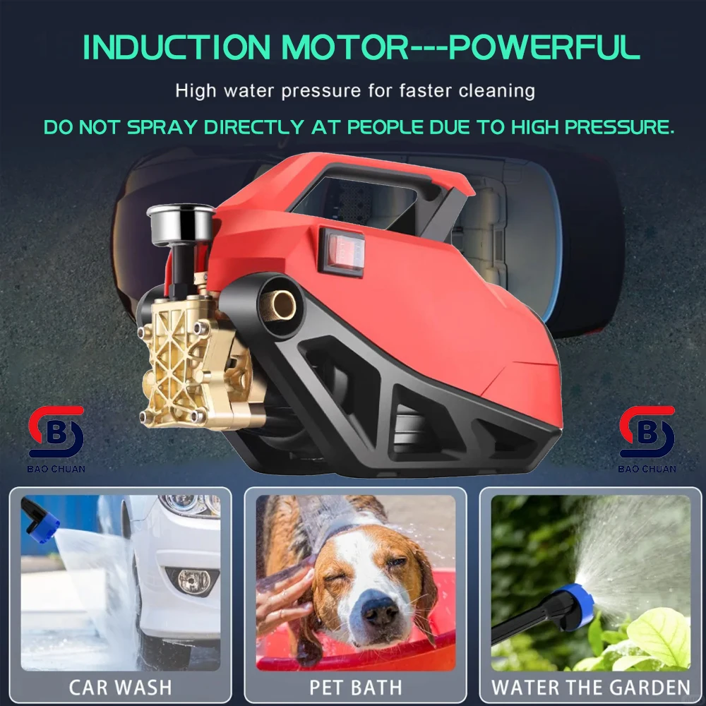 Garden High Pressure Portable Mini Mobile Car Washer Pump