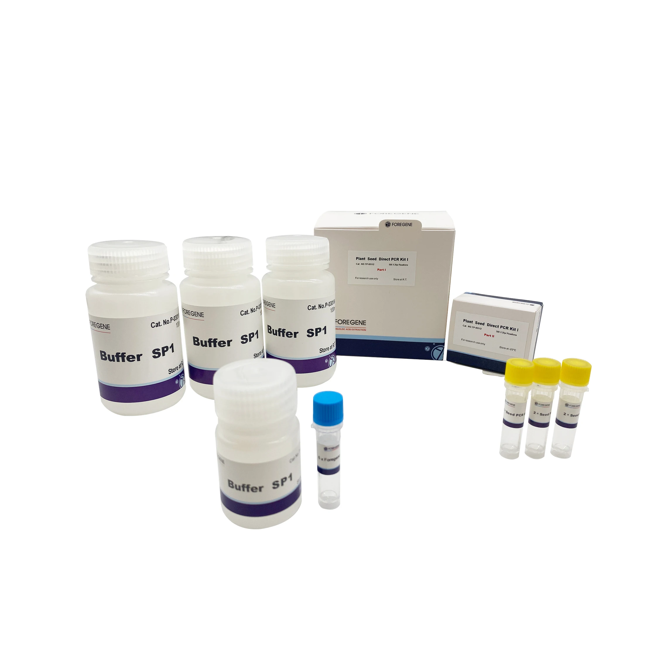 Набор для прямой ПЦР-извлечения семян растений I/II