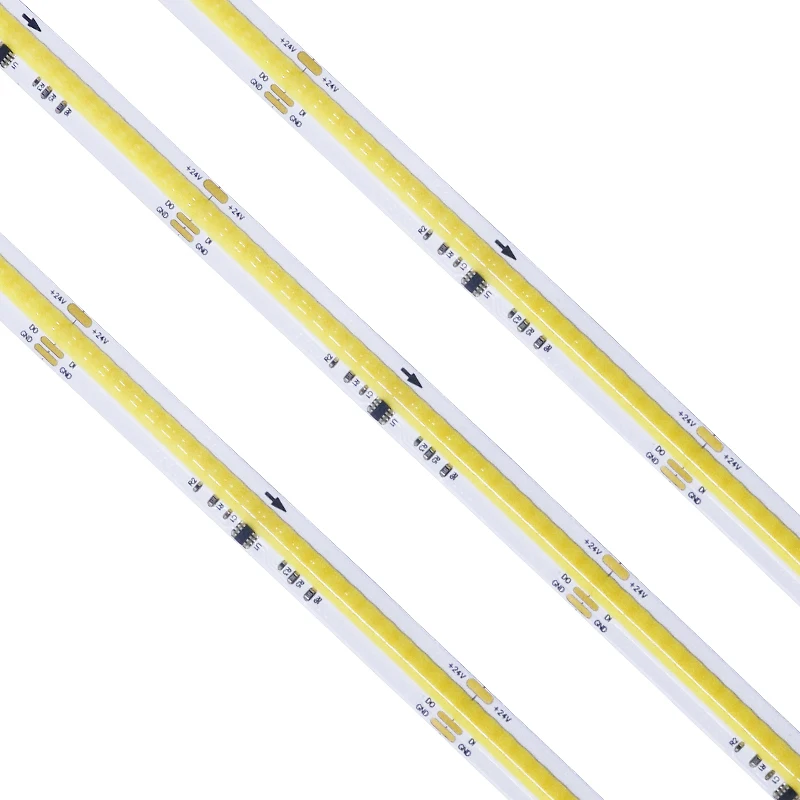 Высокая яркость Cob светодиодные полосы rgb 220v 12v fob 24v нулевой свет точечный светодиодный