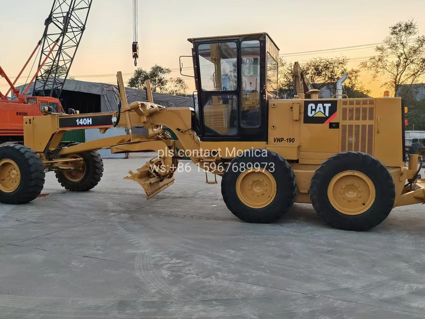 Second Hand Cat 140h 14g 120k 12g 120h Original Caterpillar Machine for Cheap Price Sale in China
