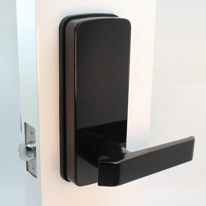 Electronic Remote Control Password App Card Hidden Key Latch Smart Digital Front Door Lock