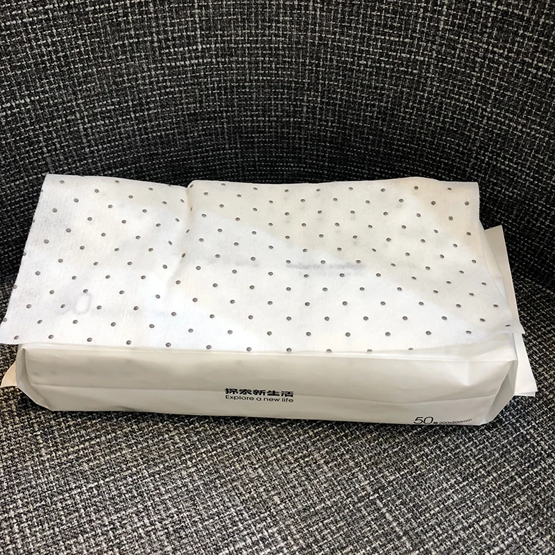 
Nonwoven kitchen wipes disposable dishcloths hand tea dish kitchen towel dish towel with silicon 