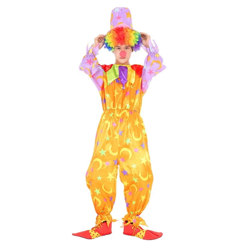 Hot Sale Dress Suits Funny Clown Carnival Party Costume Kidflowerlay Halloween Costumes Women Adults Wedding TV & Movie Costumes
