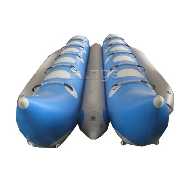 Water extreme sports game Pvc 10 person inflatable flying Fish Banana Boat