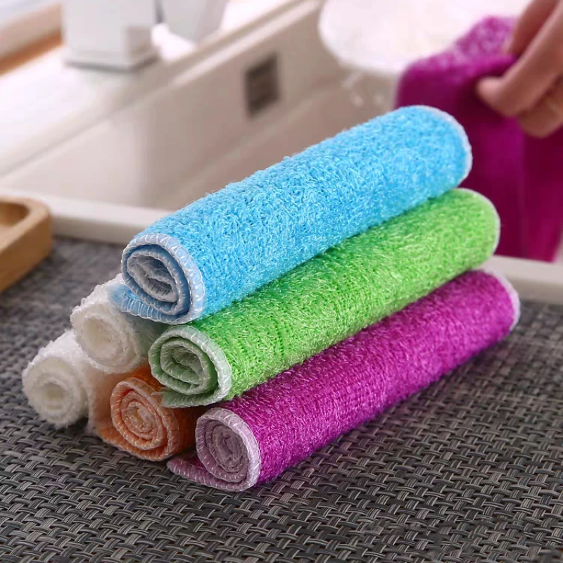 YH Double Sided Portable Bamboo Absorbent Car Dryer Custom Microfiber Towel