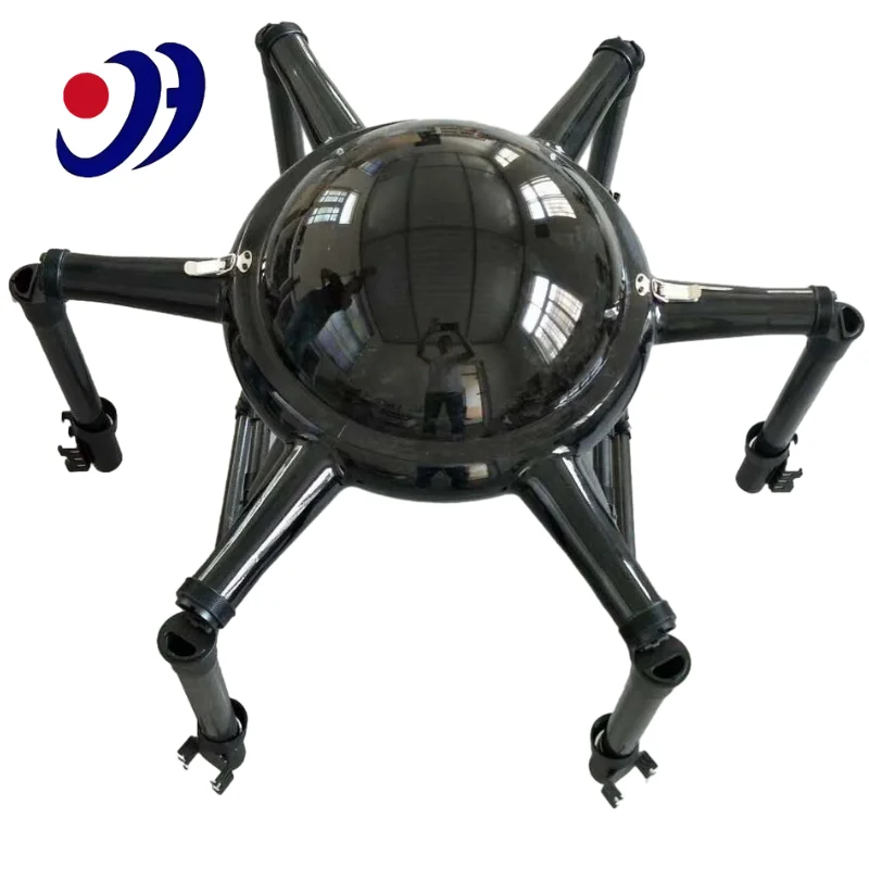 China Factory Auto Big Size Customized Carbon Fiber Exteriors Part Unibody Mapping Drone Frame