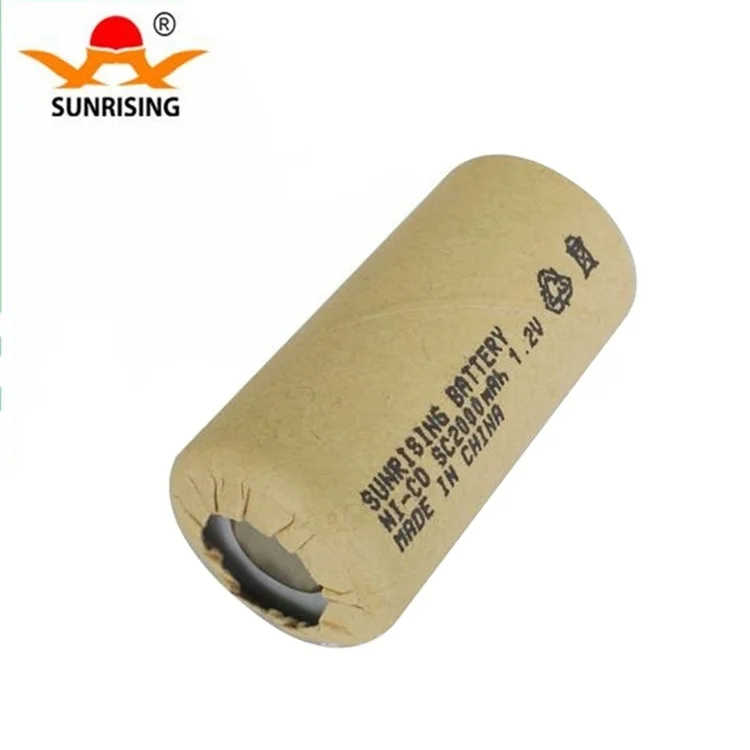 Sunrise Ni-cd sub-c 1.2v 2000mah battery