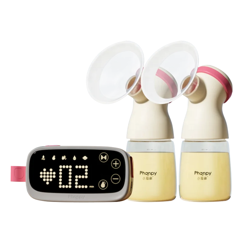PH742100 Woman Double Rechargeable Breast Pump Electric Breast Pumps Borstkolf Supplies Portable Vacuum Pump Milk Breast