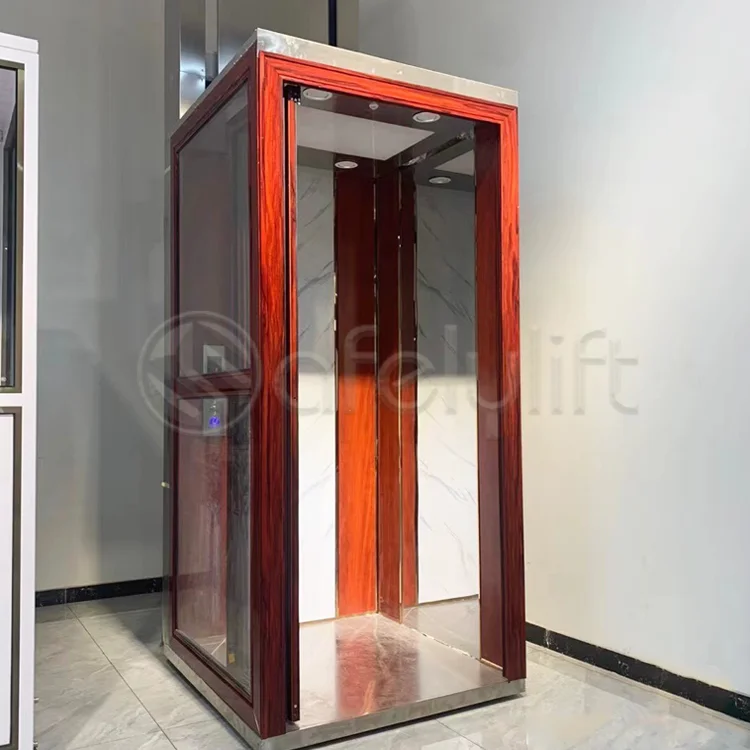 SAFELY Manufacturers High Quality Home Elevator Villa Hydraulic LIft Mini Residential Elevator