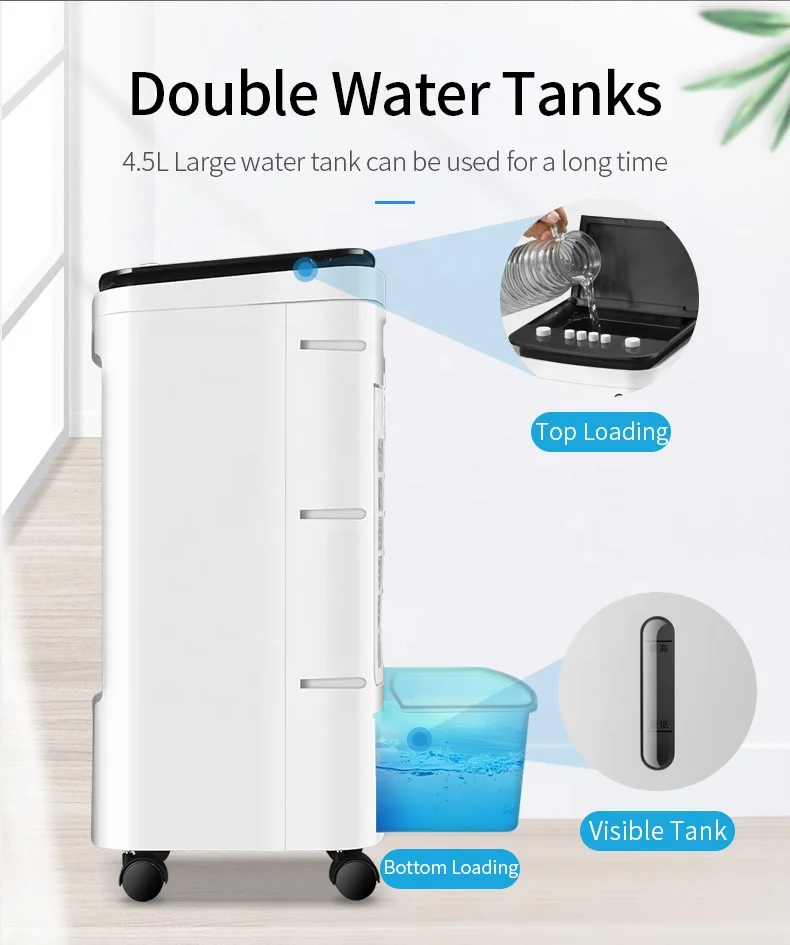 Hot Sale Water Cooling  Indoor Floor Portable Standing Air Cooler  For Household