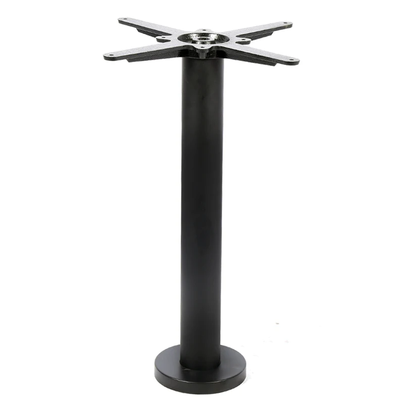 Chuangdi A-028 fixing table base with cover iron metal legs furniture