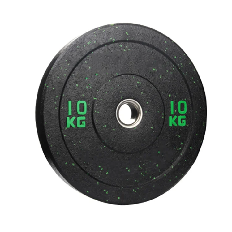 Hot Sale Gym Barbell Hi-Temp Weight Crumb Rubber Bumper Plates