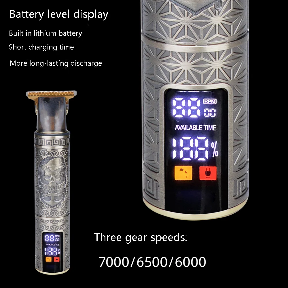 Rechargeable shaver for men Electrical USB charging hair clipper for hair styler