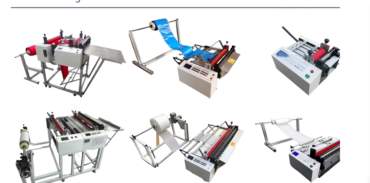 Label Roll Sheeting Machine Adhesive Tape Pressing Cutting Machine Sticker Cutting Machine