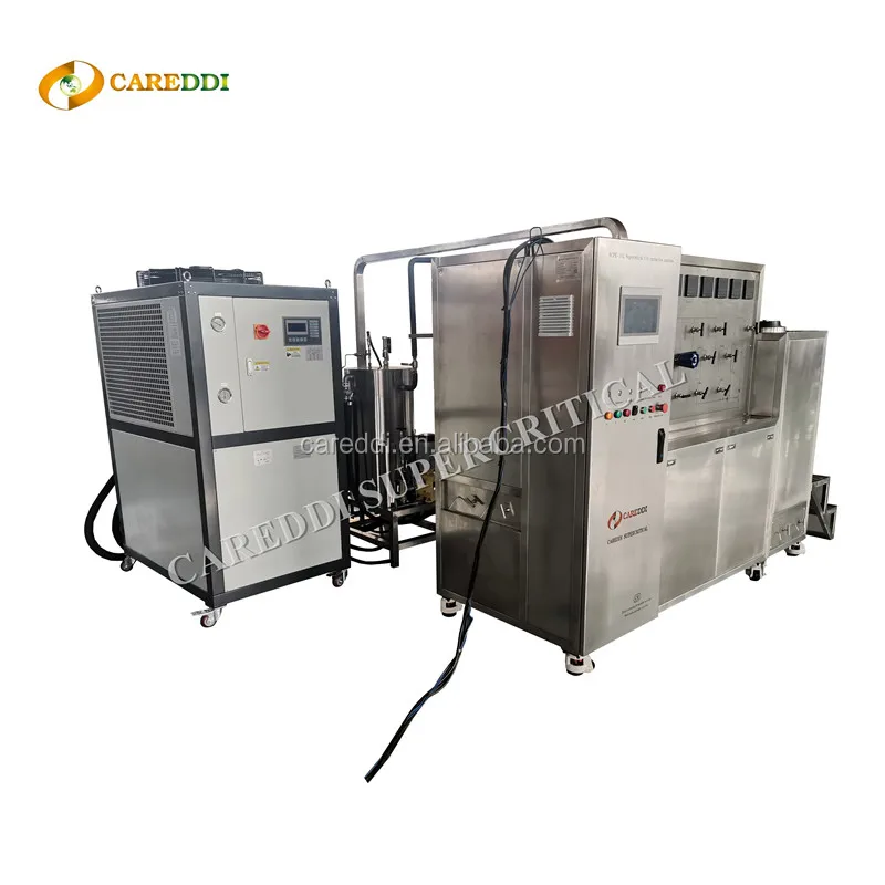 Paprika Oleoresin and Paprika Color Extraction and Separation with Supercritical CO2 Extractor Model 30L