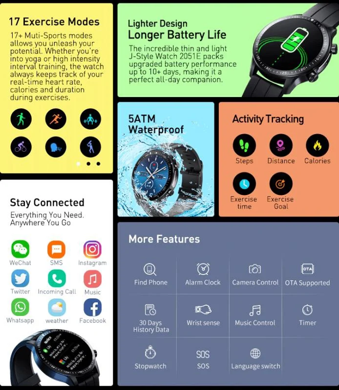 Oem Odm Customized Support 5ATM Waterproof Spo2 Ecg Smart Watch Full Touch Hd AMOLED Screen Smart Watches For Men