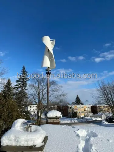Hot Sale 800w 1200w China Wind Generators Wind Power Generation System Vertical Axis Wind Generator