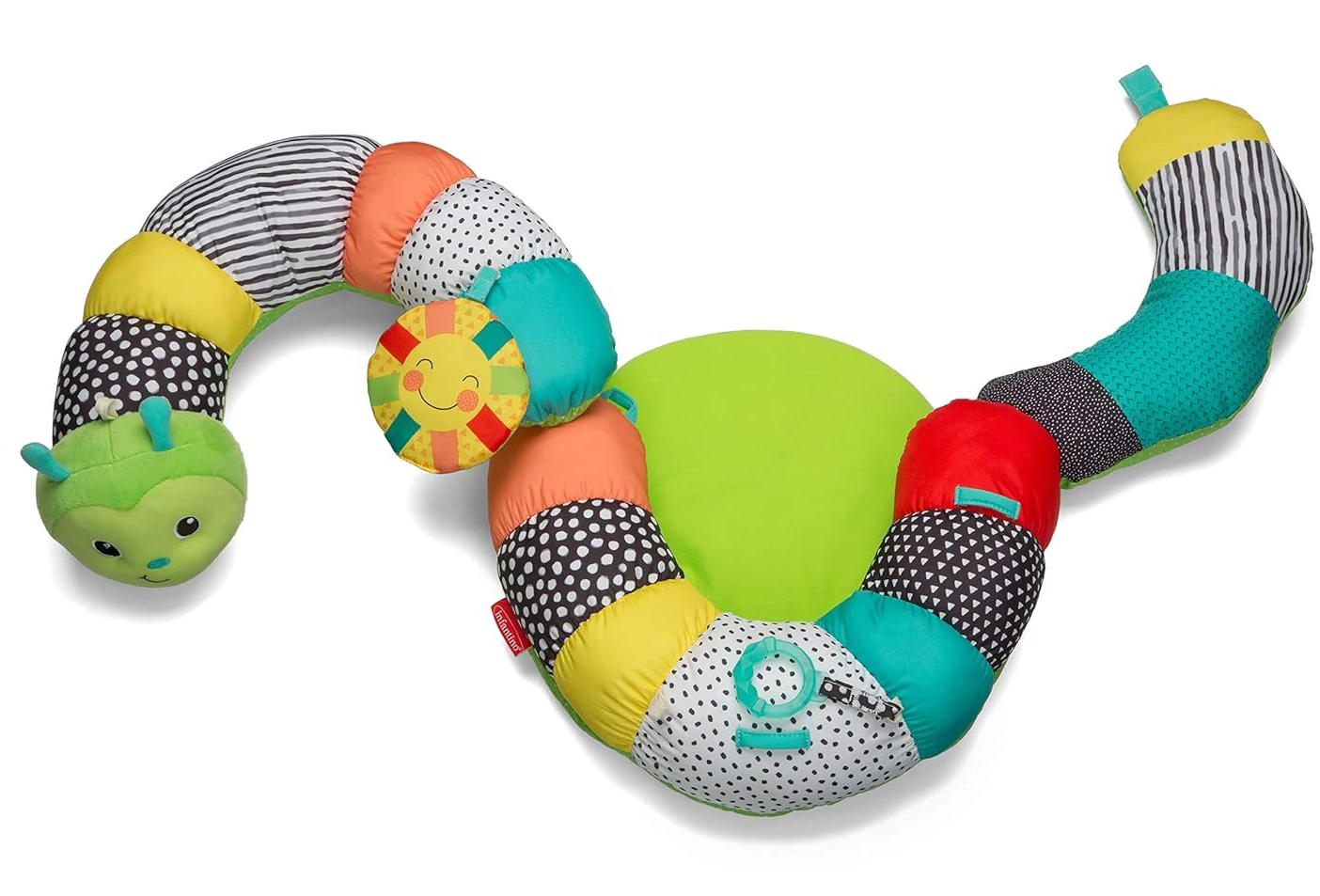 Wholesale 2-in-1 Baby Prop A Pillar Tummy Time and Seated Support Pillow with Detachable Support Pillow and Toys for Newborn