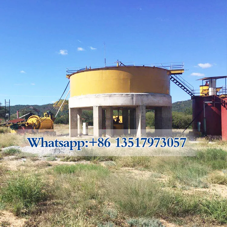 High performance gold cyanide leaching plant supplier