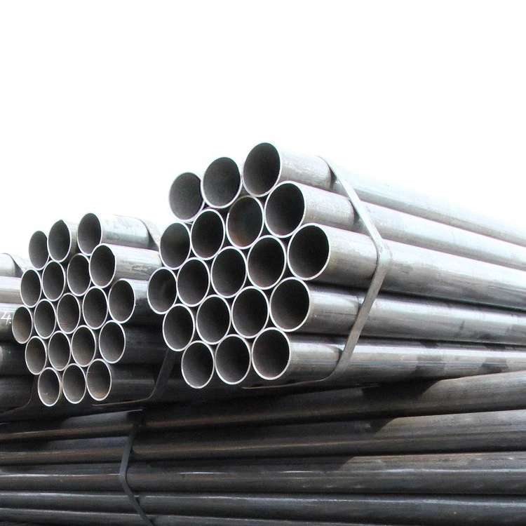 ERW Lsaw Welded Black Round Carbon Steel Pipe