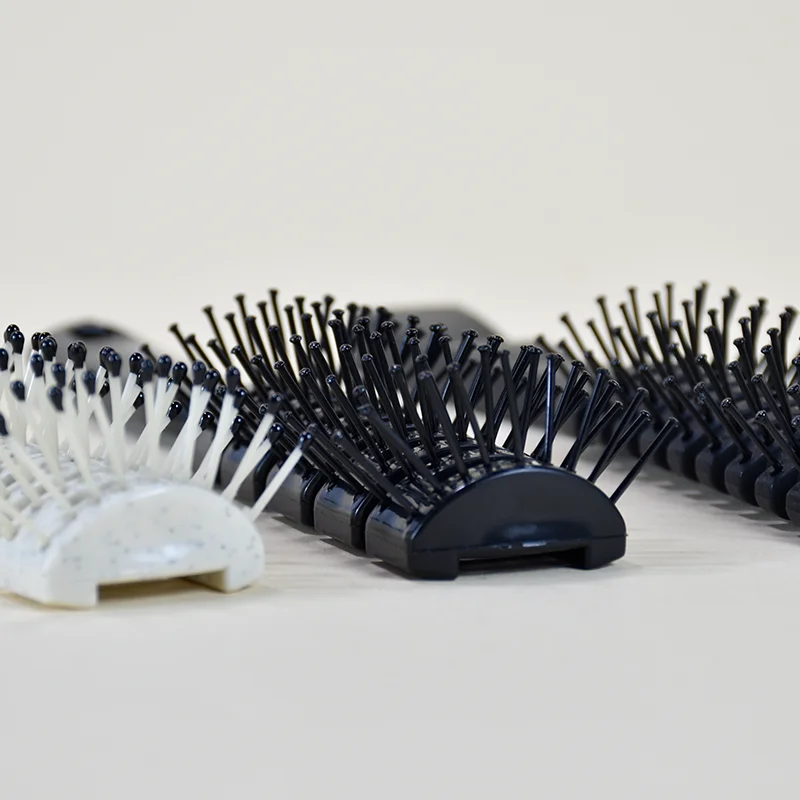 JOBKIN Tunnel Vented Hair Brushes With Nylon Bristles 11 Row Vented Hair Comb for Men and Women Vent Brushes