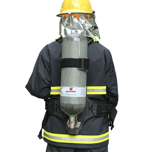 Заводская оптовая продажа воздушный компрессор SCBA Aramid автономный дыхательный аппарат маска для обучения пожарных