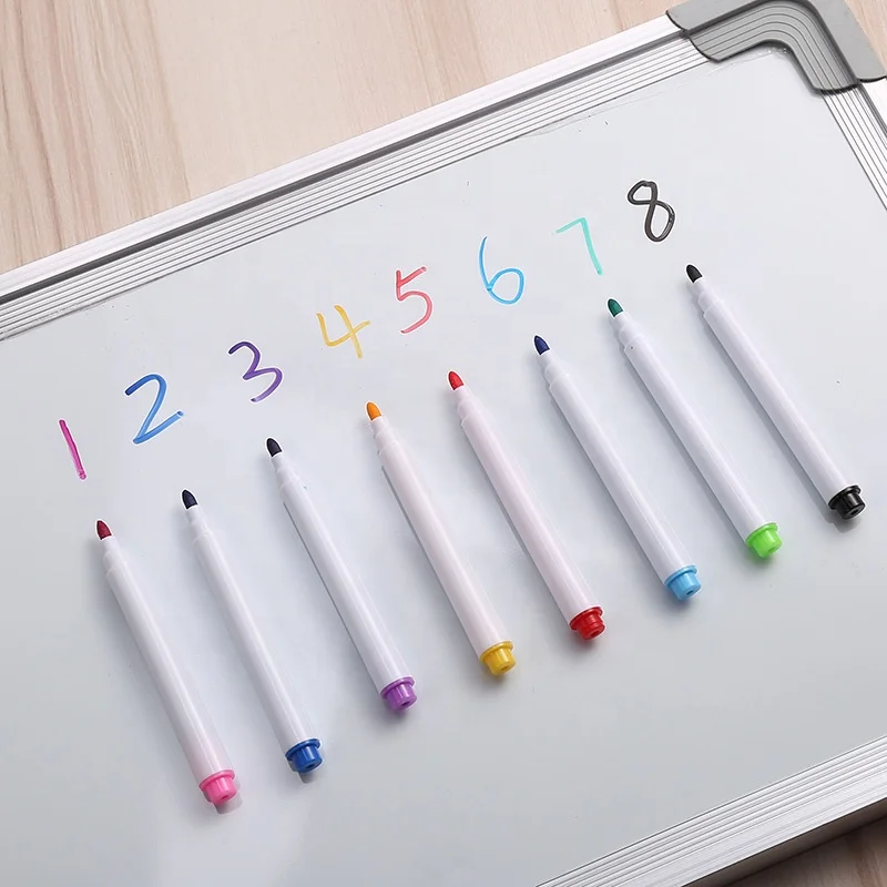 durable magnetic eraser and pen for dry erase whiteboard blackboard