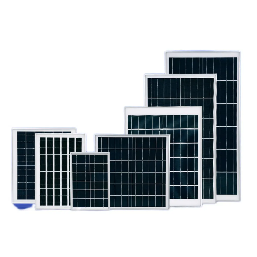 Индивидуальная Маленькая солнечная панель с алюминиевой рамкой 6 в 12 В 18 24 30 Вт 40 50 60 70