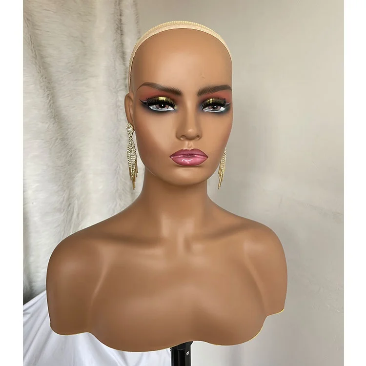 gold mannequin head wig display mannequin head mannequin head human hair