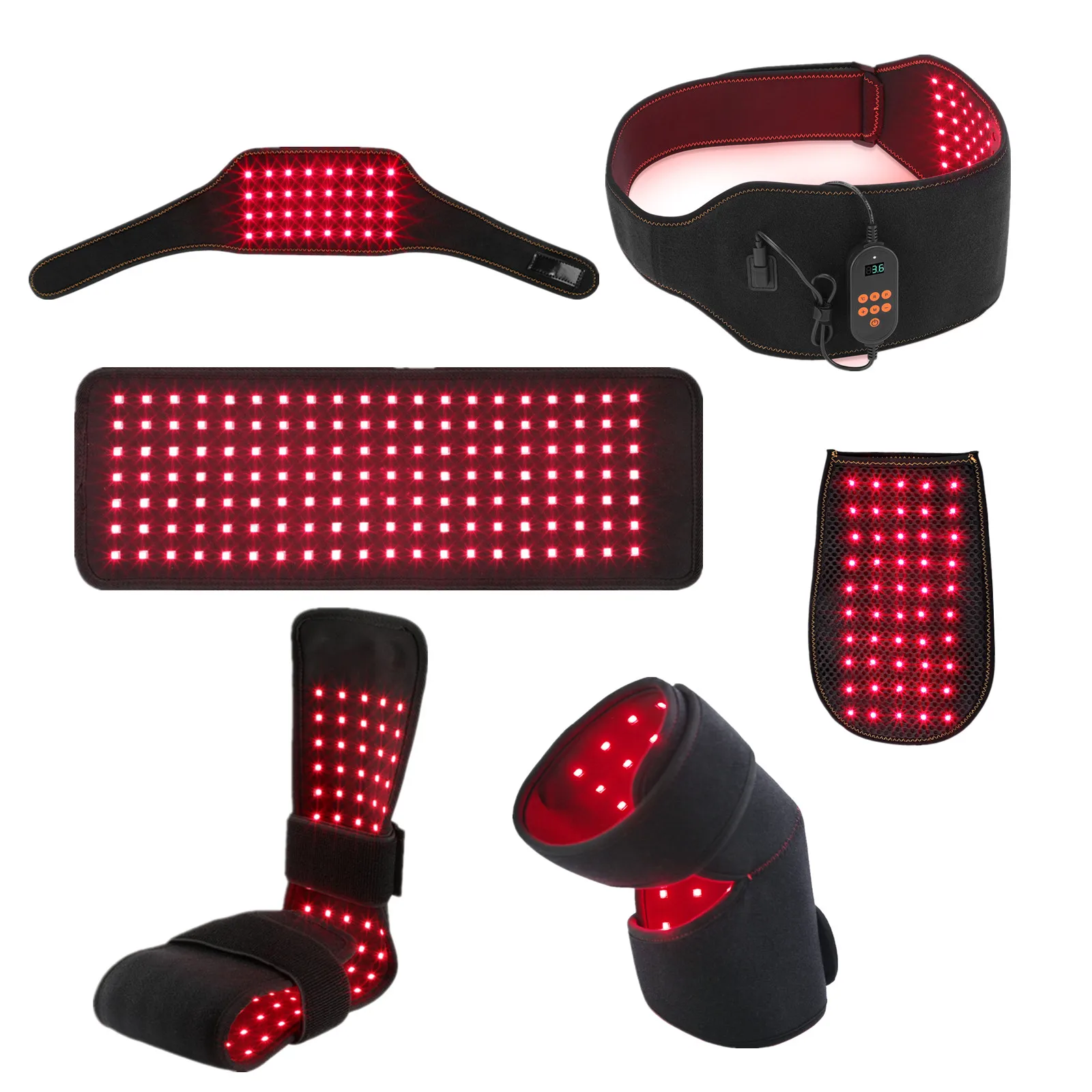 MEETU Promotions Red Light Therapy Wrap  light led neck therapy 660nm 850NM LED Therapy Home Use