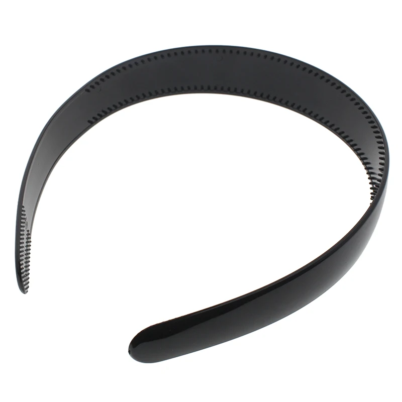 PC Black Hot Sale High Quality Black Wide Wholesale Headband