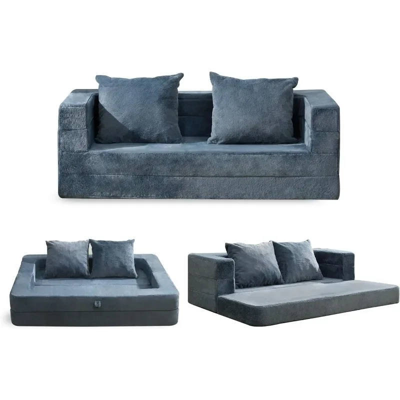 Новинка лидер продаж современный раскладной диван-кровать для гостиной кровать собаки 3 в 1 сумка из мягкой пены диван искусственного меха напольный