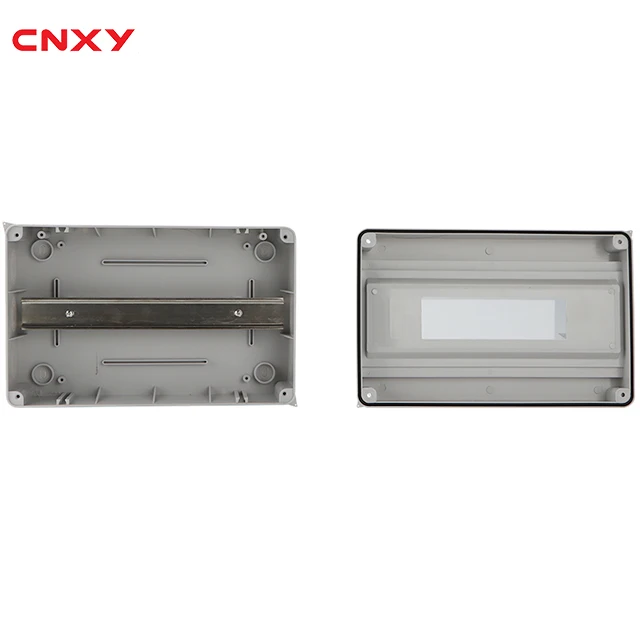 HT 15 ways Waterproof IP65 mcb plastic electrical distribution box plastic circuit breaker box