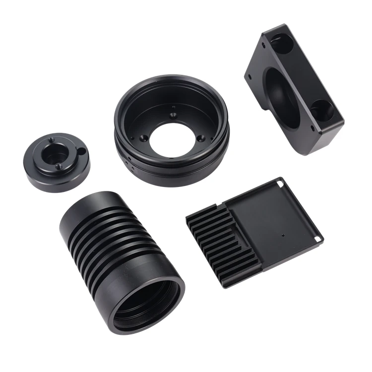 3 Axis 4 Axis CNC Machining Anodized Aluminum Custom Knuckles Lathe Turning and Milling Mechanical Parts