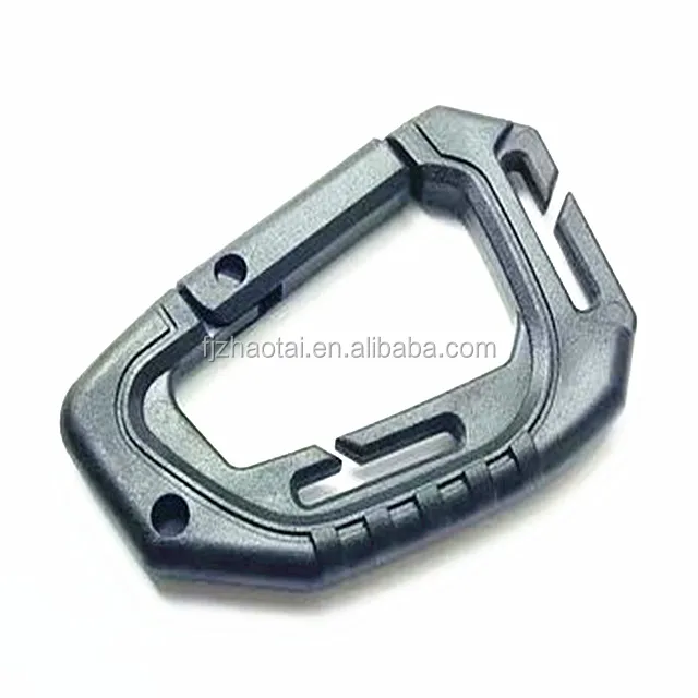 Wholesale bag clasps lobster swivel trigger clips plastic snap hook black/plastic snap dog hook