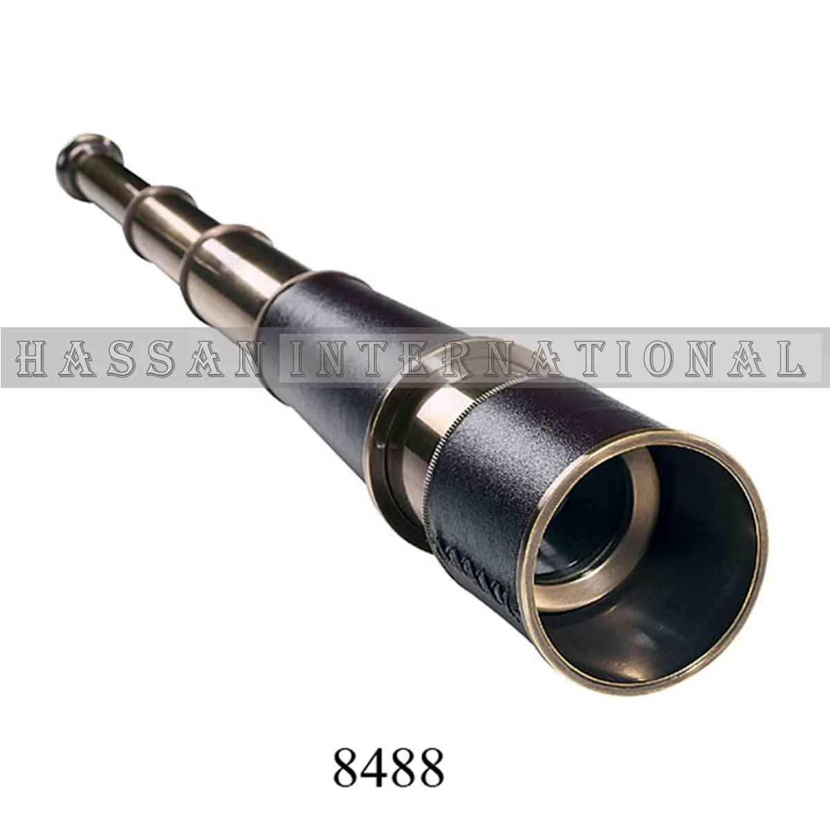 Best Selling Full Brass Nautical Telescope With Leather Box Premium Quality Product Vintage Nautical Telescope