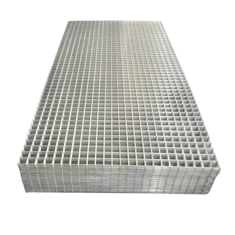 High quality 6 gauge galvanized welded wire mesh fence panel