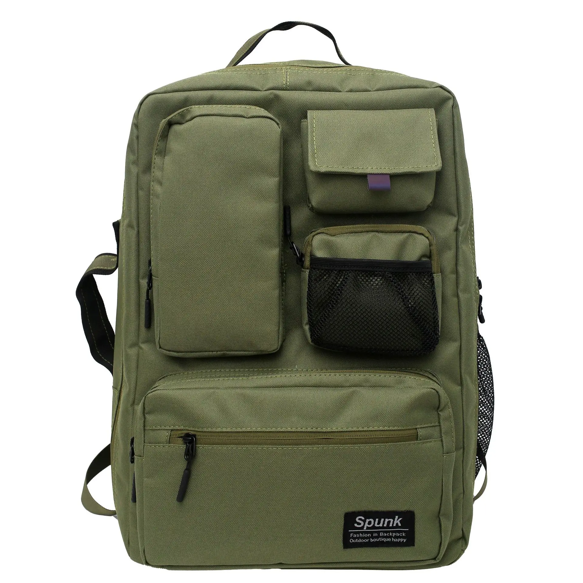 Big School Bag School Students Bag Backpack Custom 2024 Latest Fashion Polyester Unisex Oxford Deng Gao Laptop Bag Waterproof AY